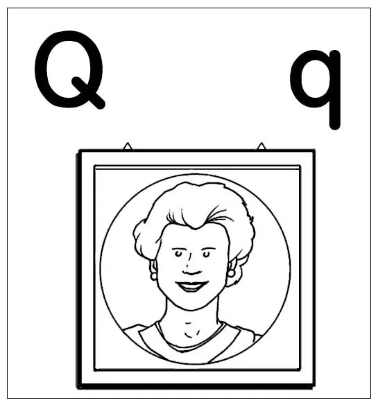 Desenhos - Letra Q - Colorir e Pintar | Ultra desenhos gratis Desenhos - Letra Q - Colorir e Pintar | Ultra desenhos gratis