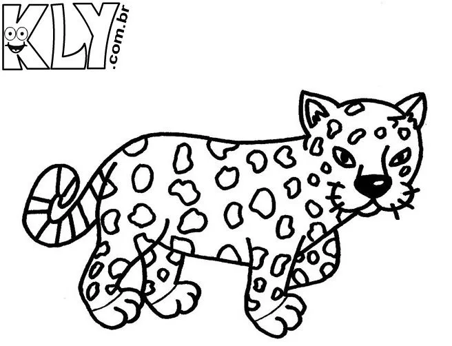 Desenhos para Pintar: desenhos de onça para pintar Desenhos para Pintar: desenhos de onça para pintar
