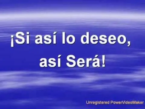 Si así lo deseo, así será! Video Motivación Liderazgo Superación ... Si así lo deseo, así será! Video Motivación Liderazgo Superación ...