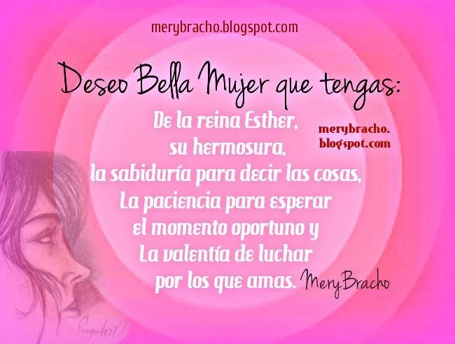 Deseos para una Bella Mujer Cristiana | Entre Poemas y Vivencias