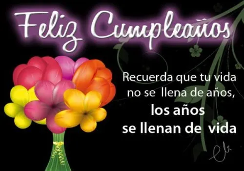 Deseos de cumpleaños para tarjetas de felicitacion ~ Frases de ...