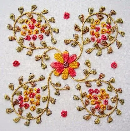 Deshilachado: Bordado con cintas II / Ribbon embroidery II Deshilachado: Bordado con cintas II / Ribbon embroidery II