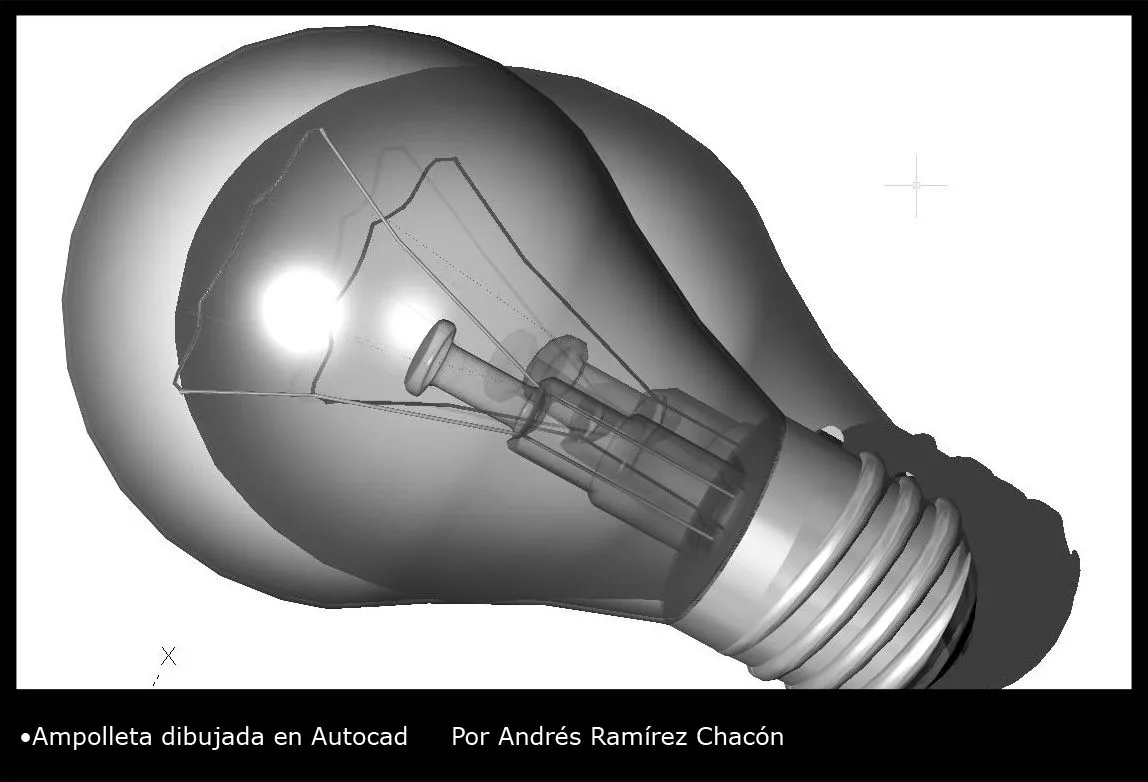 Design by Dexing: Ampolleta en Autocad