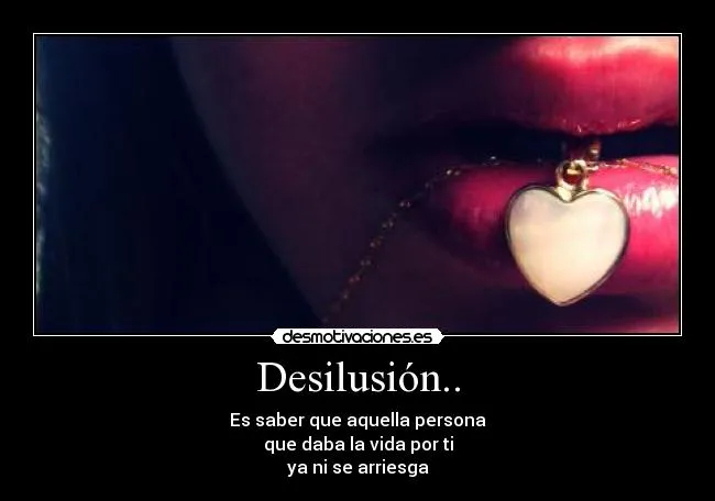 Imágenes de desilusión - Imagui