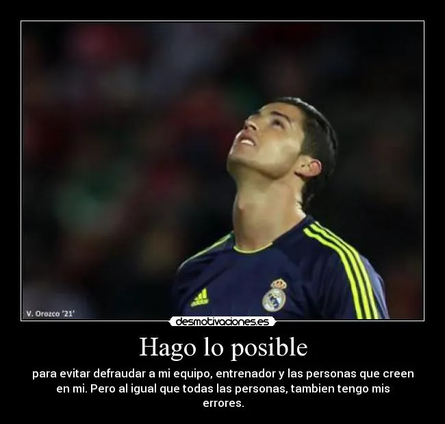 Frases de futbol y amor cr7 - Imagui