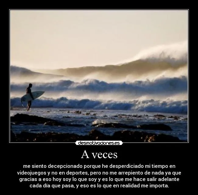 A veces | Desmotivaciones