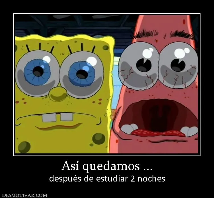 Desmotivaciones Bob Esponja