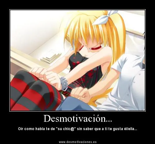 Desmotivaciones con imágenes de anime variadas y bellas - Mil Recursos Desmotivaciones con imágenes de anime variadas y bellas - Mil Recursos