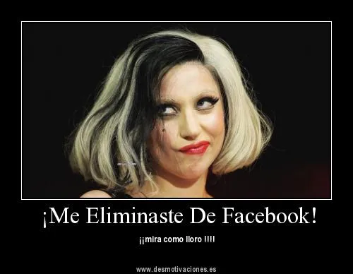 Desmotivaciones de Lady Gaga para compartir en Facebook - Mil Recursos Desmotivaciones de Lady Gaga para compartir en Facebook - Mil Recursos