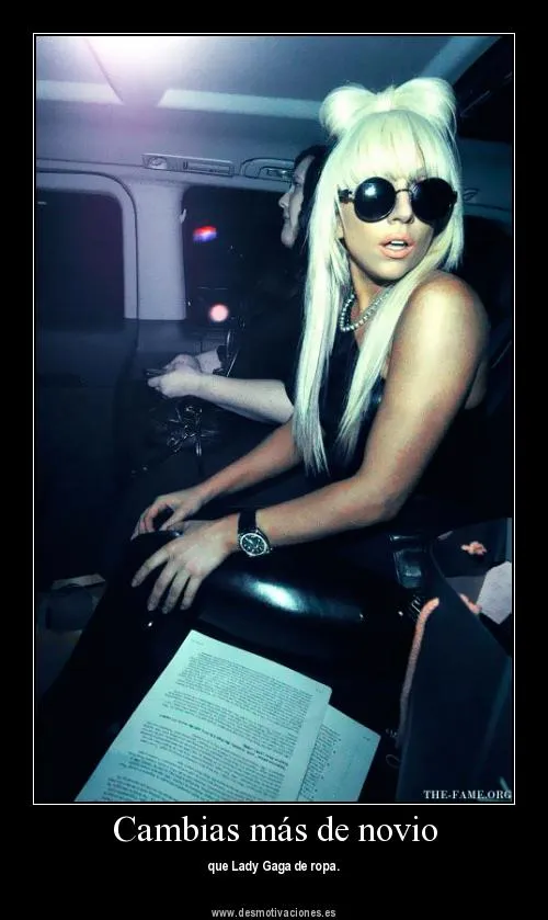 Desmotivaciones de Lady Gaga para compartir en Facebook - Mil Recursos Desmotivaciones de Lady Gaga para compartir en Facebook - Mil Recursos