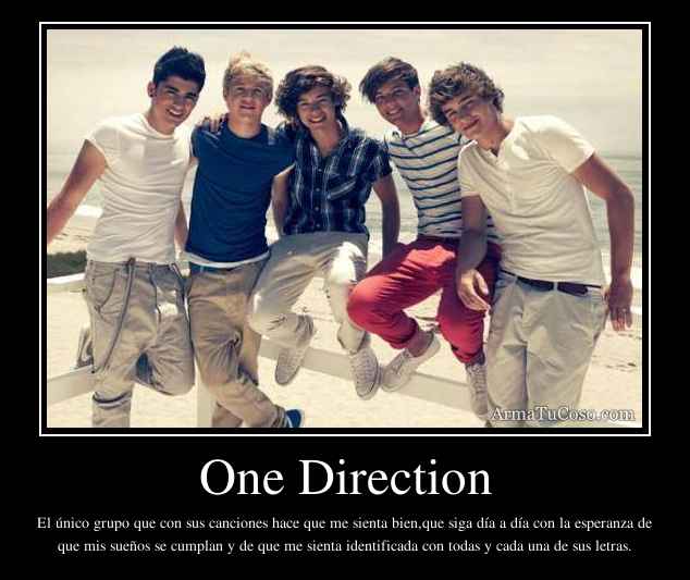 one direction Desmotivaciones