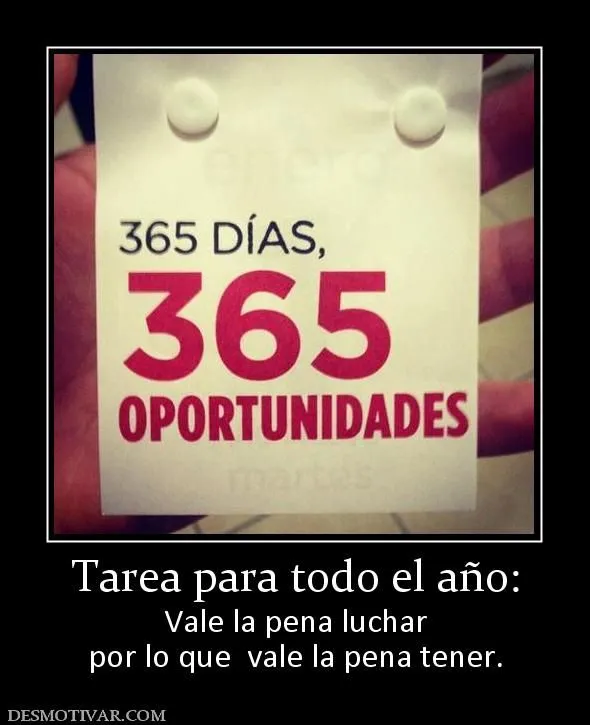 Desmotivaciones Tarea para todo el año: Vale la pena luchar por lo ... Desmotivaciones Tarea para todo el año: Vale la pena luchar por lo ...