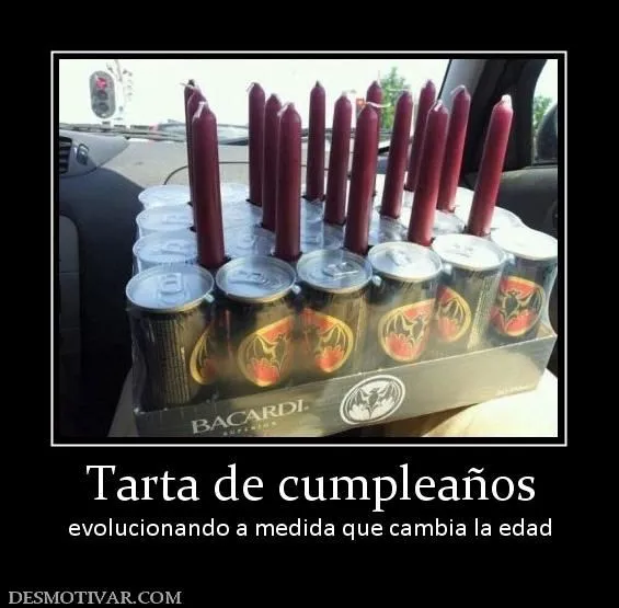 Desmotivaciones Tarta de cumpleaños evolucionando a medida que ... Desmotivaciones Tarta de cumpleaños evolucionando a medida que ...