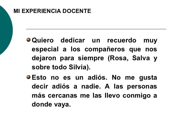 Despedida por jubilación de una profesora de Secundaria Despedida por jubilación de una profesora de Secundaria