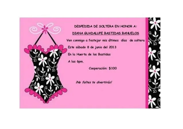 Despedida de soltera