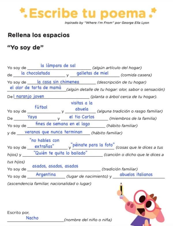 Despierta la creatividad con una actividad poética en familia Despierta la creatividad con una actividad poética en familia