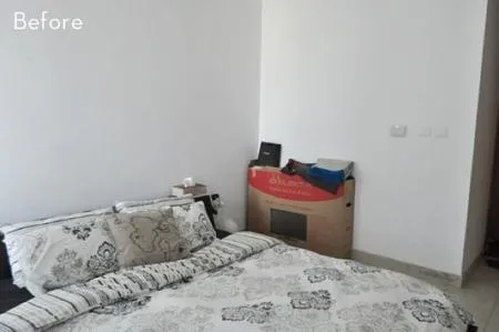 Antes y después: llena de libélulas estampadas tu dormitorio Antes y después: llena de libélulas estampadas tu dormitorio