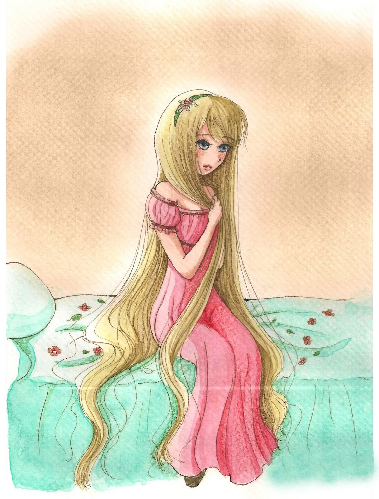 Destino Mangaka: Dibujo: Rapunzel