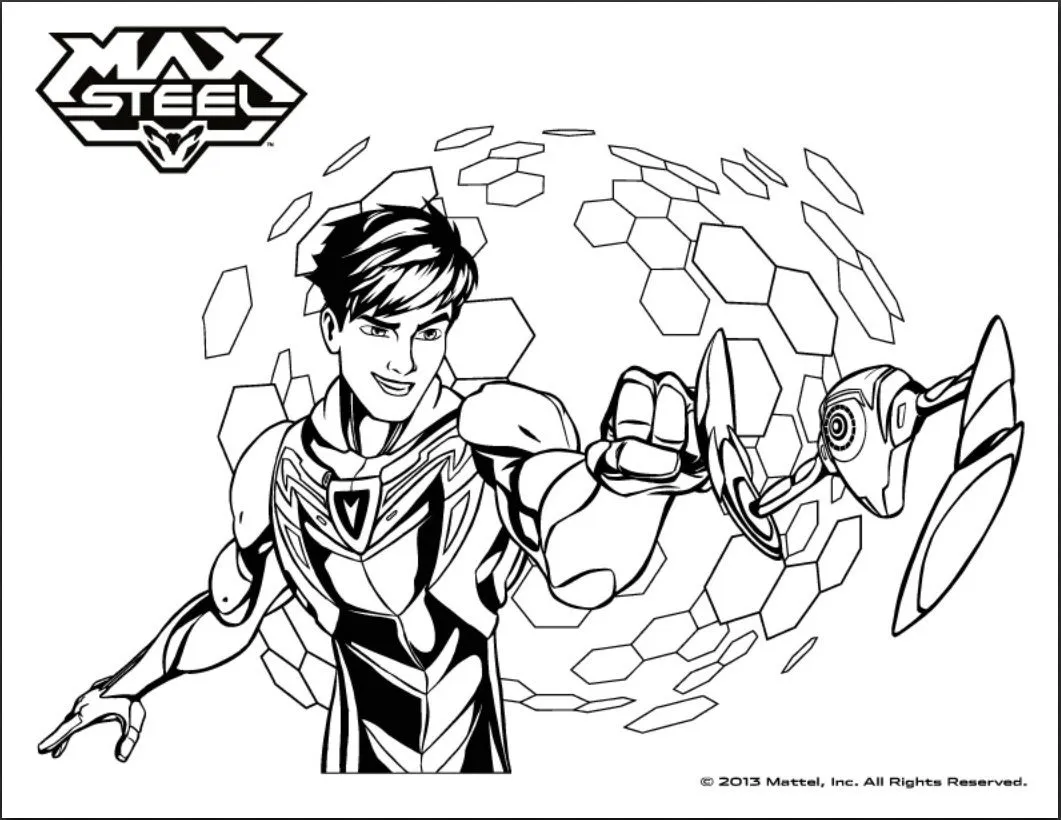 dibujos demax exteel Colouring Pages