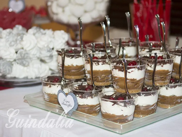Detalle mesa dulce. Copas Banoffee. | 2013.08.03 Boda Es Moli des ... Detalle mesa dulce. Copas Banoffee. | 2013.08.03 Boda Es Moli des ...