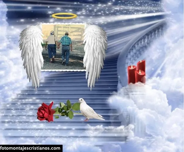 ✨ Fotomontajes cristianos para personas fallecidas ❤️