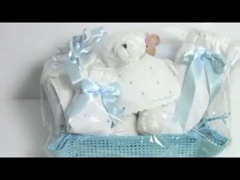Detalles bautizo bebito niño - YouTube