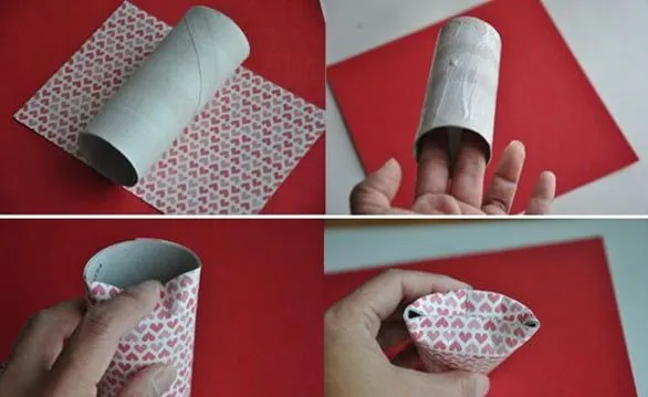 Detalles en cartulina de amor - Imagui