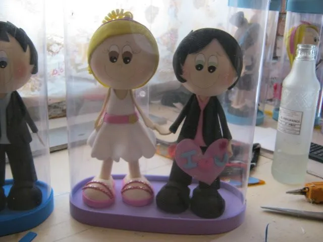 Amor y amistad en foami - Imagui
