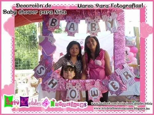 Detalles e invitaciones x Letici@ B.: Marco de Fotografias de Baby ...