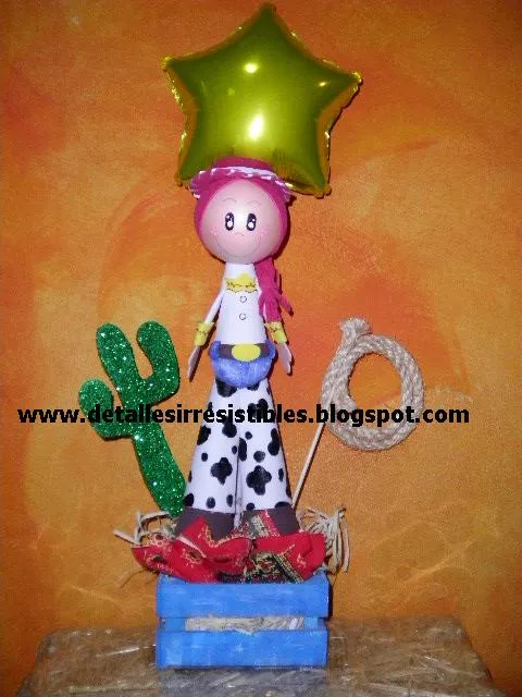 DETALLES IRRESISTIBLES: DECORACION FIESTA JESSIE DETALLES IRRESISTIBLES: DECORACION FIESTA JESSIE