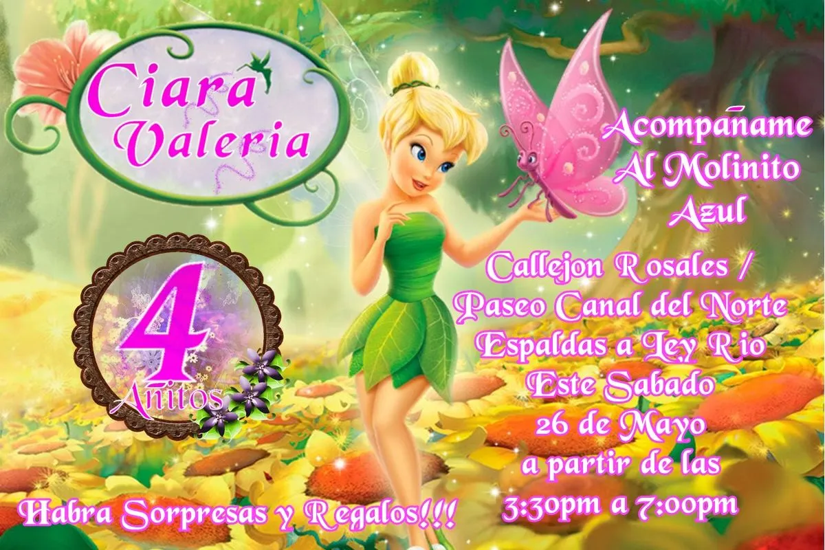 Detalles Para Toda Ocasión: Tinkerbell