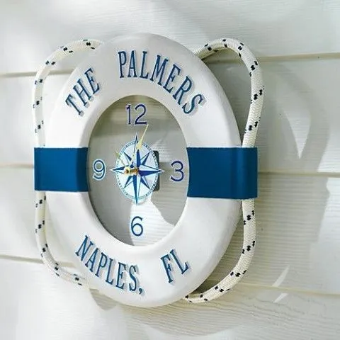Detalles para un recibidor de estilo marinero Detalles para un recibidor de estilo marinero
