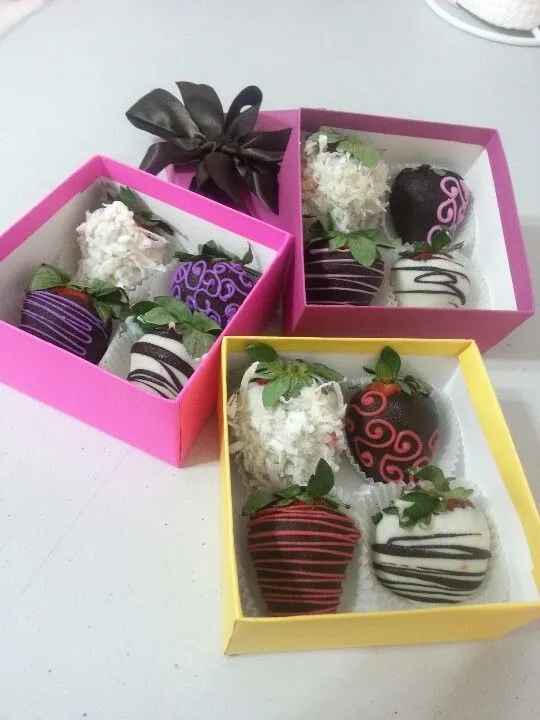 Detalles unicos... Fresas con Chocolate | Centros de mesa ... Detalles unicos... Fresas con Chocolate | Centros de mesa ...