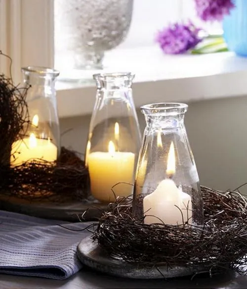 Detalles con Velas para la Decoración de Navidad | Accesorios y ...