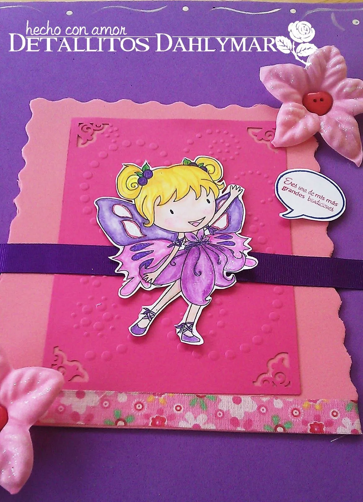 Detallitos Dahlymar.-: Carpeta decorada