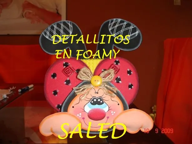 DETALLITOS EN FOMY*: PORTALAPICEROS