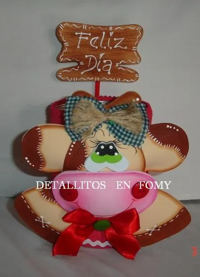 DETALLITOS EN FOMY*: PROYECTOS PARA MAMÁ 2011!!!