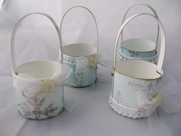 Detodomanualidades: Como hacer canastas de carton