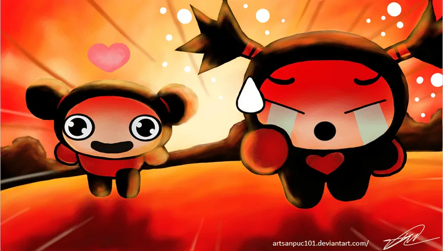 DeviantArt: More Artists Like Garu Chasing Pucca by Artsanpuc101