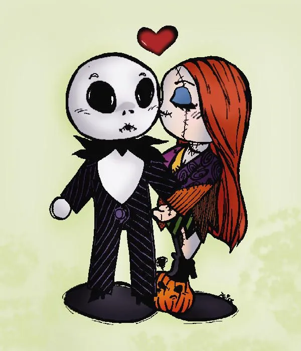 Jack and Sally by BechnoKid on DeviantArt