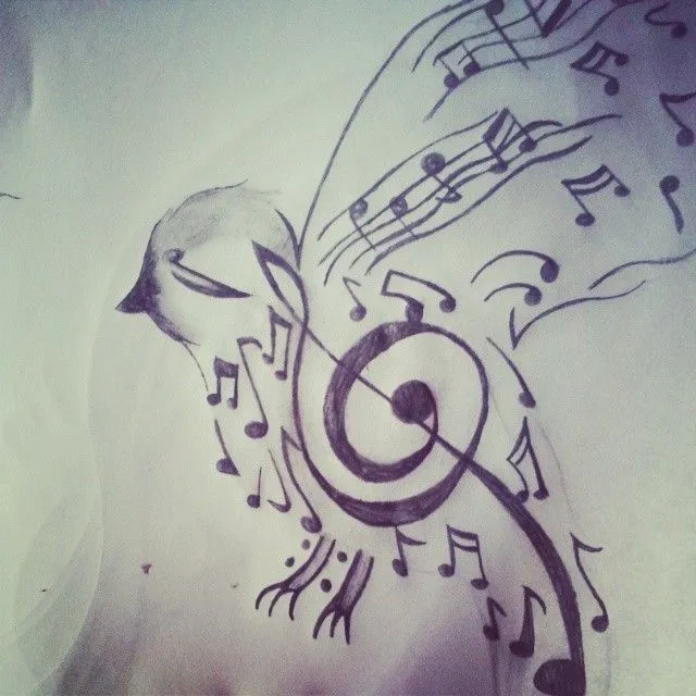 DeviantArt: More Collections Like Dibujo a lapiz: Pajaro musical ... DeviantArt: More Collections Like Dibujo a lapiz: Pajaro musical ...