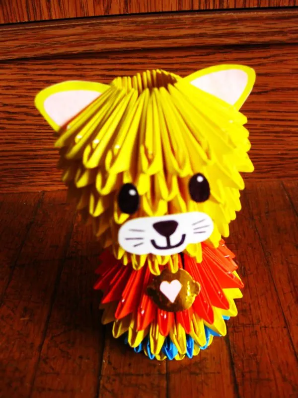 DeviantArt: More Like 3D Modular Origami Cat by Kasmiria DeviantArt: More Like 3D Modular Origami Cat by Kasmiria