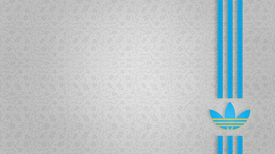 DeviantArt: More Like Adidas LightBlue and Orange Wallpaper ...