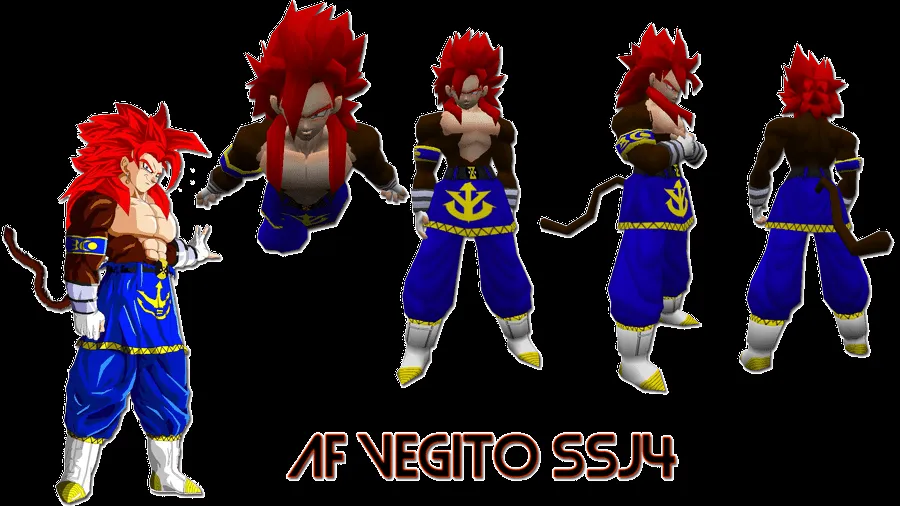DeviantArt: More Like AF Vegito SSJ4 by xce-crew