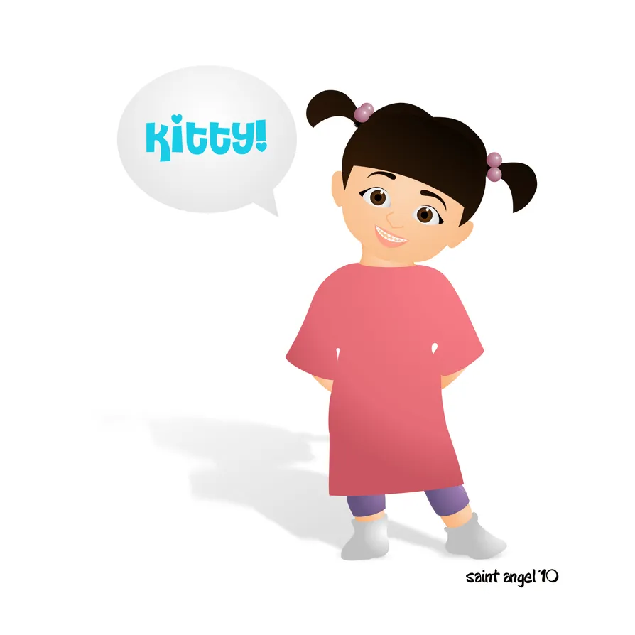 DeviantArt: More Like Boo from Monsters Inc. by x0- DeviantArt: More Like Boo from Monsters Inc. by x0-