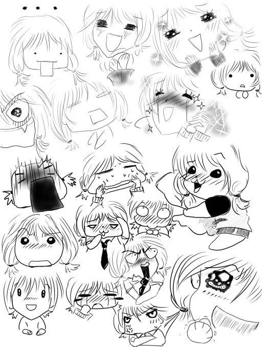 deviantART: More Like Chibi expressions by miyakies deviantART: More Like Chibi expressions by miyakies