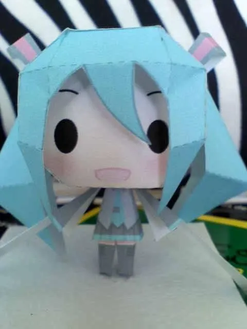 DeviantArt: More Like Chibi Hatsune Miku-Papercraft by ...