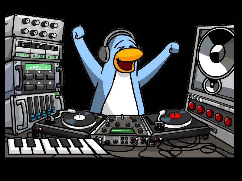 DeviantArt: More Like Club penguin Dj PNG by GlenMartinez