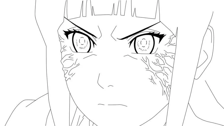 Fotos de hinata para colorear - Imagui