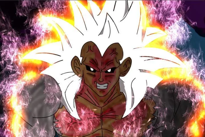 DeviantArt: More Like Dragonball AF Vegeta SSJ5 by pgv